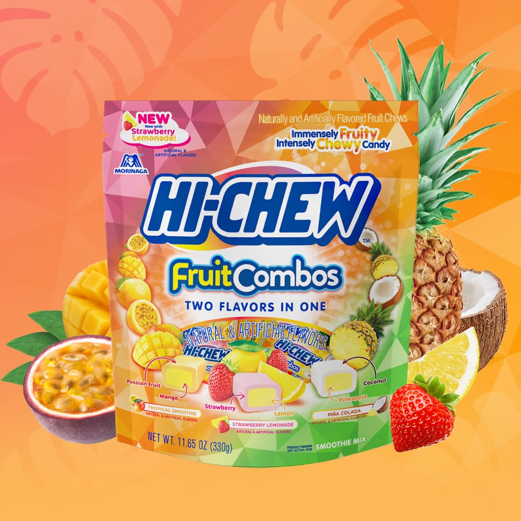 Morinaga Hi-Chew: Fruit Combo Double Layered Tropical