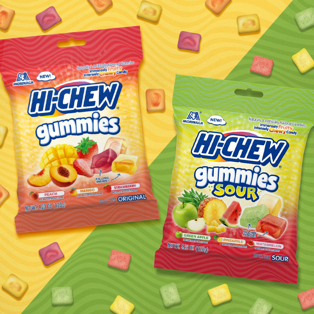 HI-CHEW® Introduces New HI-CHEW® Gummies and HI-CHEW® Gummies Sour at the 2024 Sweets & Snacks Expo