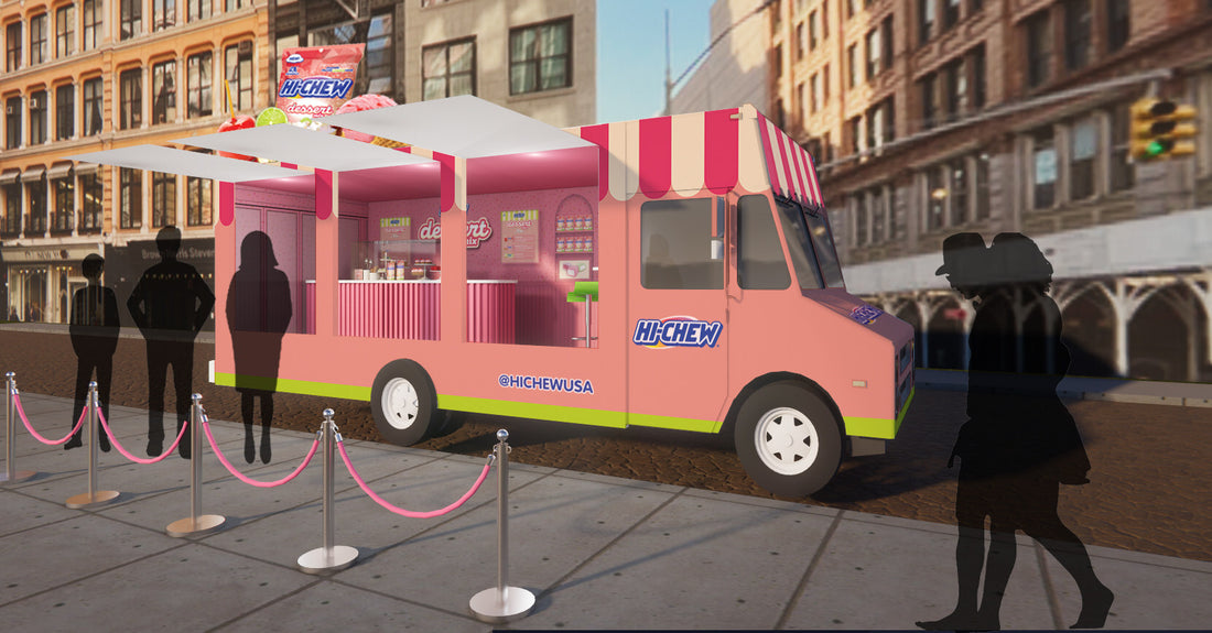HI-CHEW® Brings Nostalgic Summer Fun to New York City with the HI-CHEW® Dessert Mix Truck