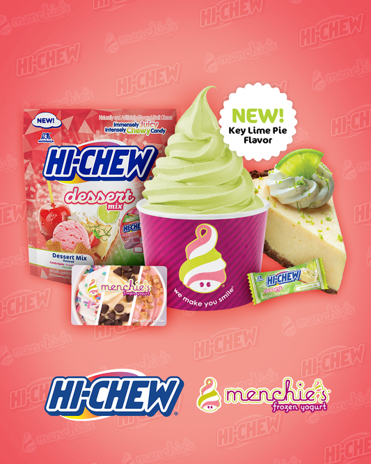 HI-CHEW® and Menchie's Frozen Yogurt Team Up to Launch HI-CHEW® Key Lime Pie Flavor for Limited Time